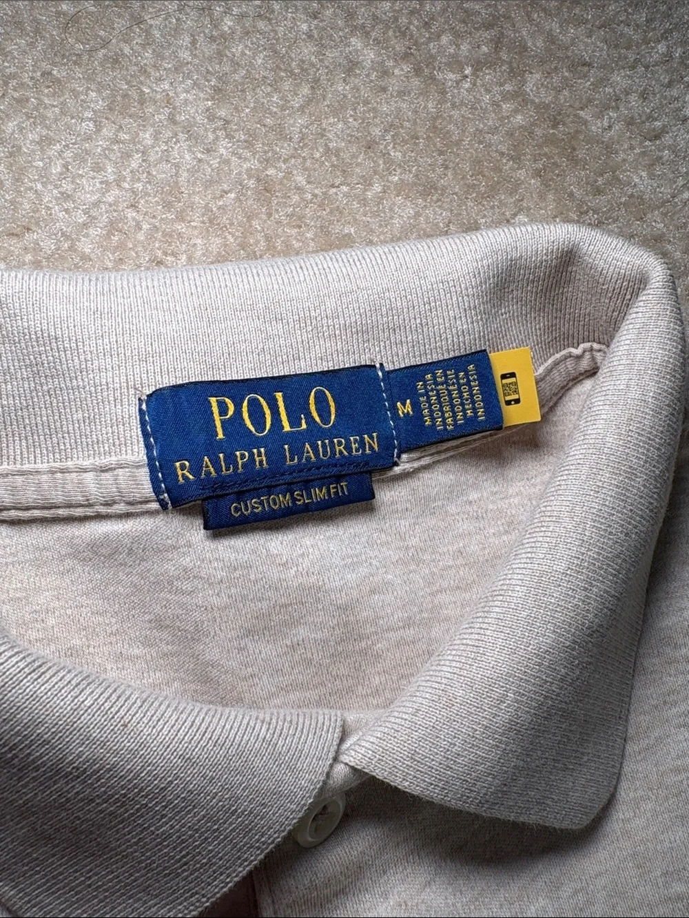 Soft Cotton Polo Shirt Custom Slim Fit